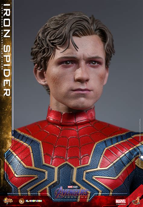 Hot Toys MMS Avengers Endgame Th Scale Iron Spider Collectible Figure Ship Q Q