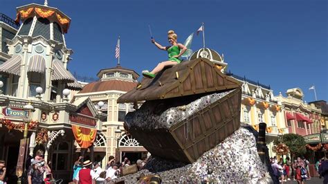 Disney World Tinker Bell And The Lost Treasure Cavalcade 4K YouTube