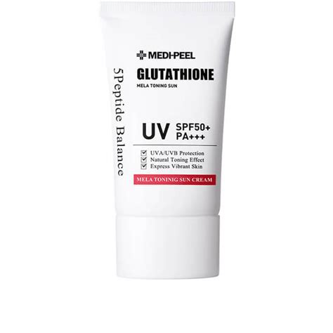 Солнцезащитный крем с глутатионом Medi-Peel Bio-Intense Glutathione ...