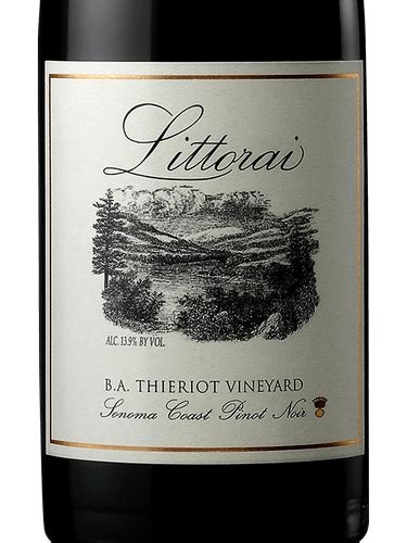 Littorai B A Thieriot Vineyard Pinot Noir Vivino US