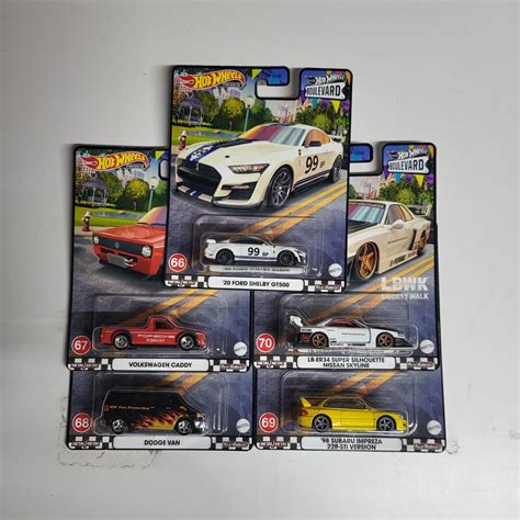 HOT WHEELS BOULEVARD MIX P CASE Shelby Ubuy India