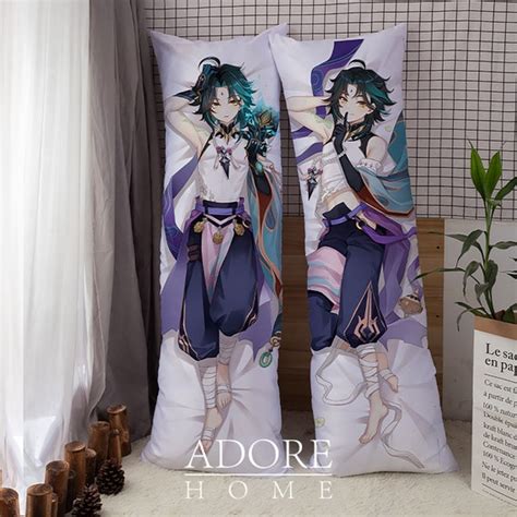 Genshin Impact Xiao Dakimakura Anime Hugging Body Pillow Cover Etsy