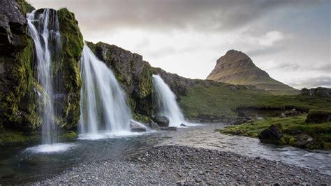 Naturaleza Cascada 4k Ultra HD Fondo De Pantalla