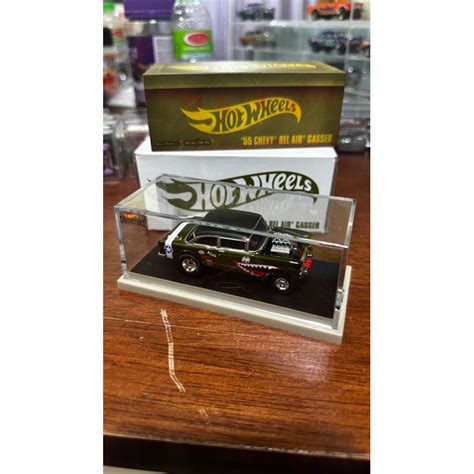 Hot Wheels Chevy Bel Air Gasser RLC Flying Tiger Green Shopee Malaysia