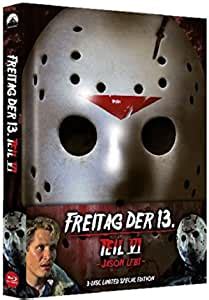 Freitag Der Teil Jason Lebt Uncut Mediabook Bonus Dvd Blu