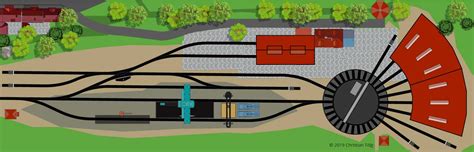 Gleisplan F R Ein Kleines Bahnbetriebswerk F R Dampfloks Mit M Rklin C