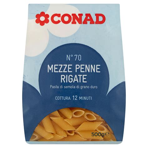 Mezze Penne Rigate G Conad In Vendita Online Conad