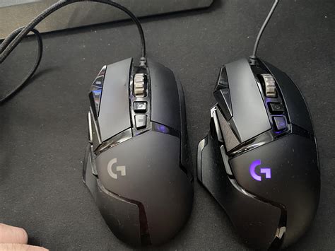 Replaced my old g502 hero with a new one and noticed a few small ...