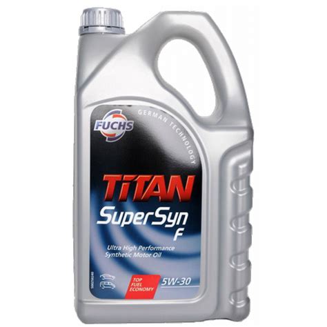 FUCHS TITAN SUPERSYN F 5W-30 Моторное масло Фукс Титан купить в ...