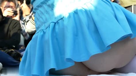 Sexy Jap Teen Girl Candid Ass Cosplay