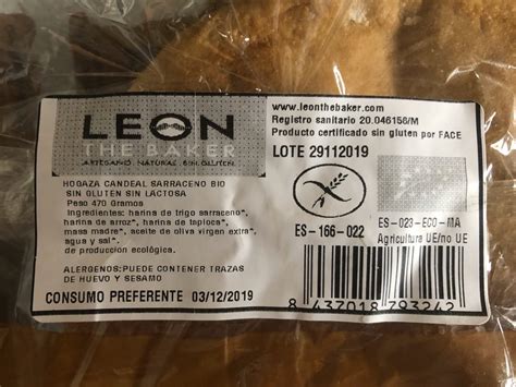 Leon The Baker Hogaza Candeal Sarraceno Bio Reviews Abillion