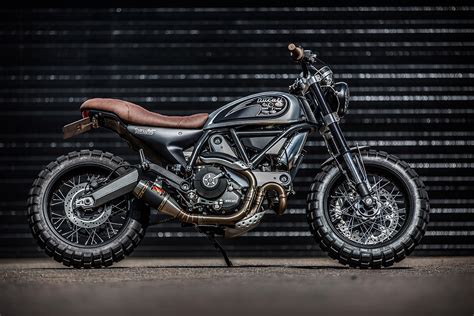 Get Down And Dirty With This Fat Tired Ducati Scrambler Maxim