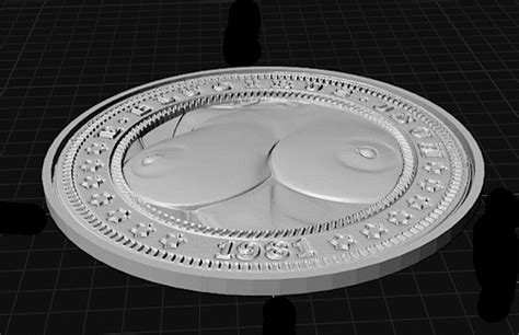 Boobs Nude Coin Style Relief Stl File Cnc D Print Xxxx Stl File For Cnc Machining