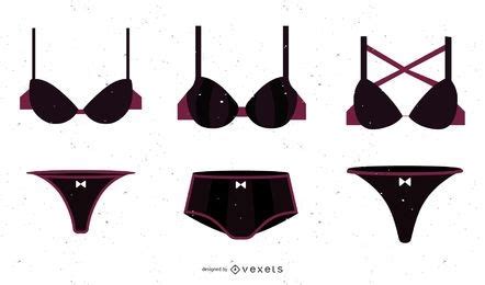 Vetores e gráficos de lingerie