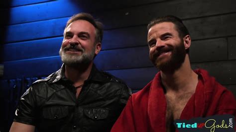 Mature Hunk Dominating Over Tiedup Jock