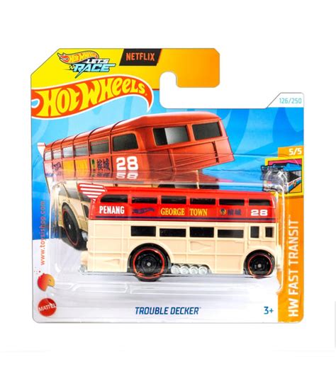 Hot Wheels Trouble Decker HW Fast Transit