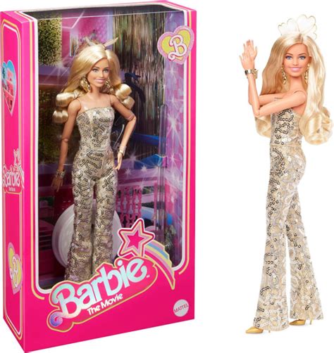 Barbie Movie Фильм Барби Barbie Gold Overalls Doll Кукла Барби