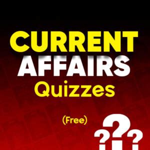 Current Affairs Quizzes Mcq Quiz With Answers