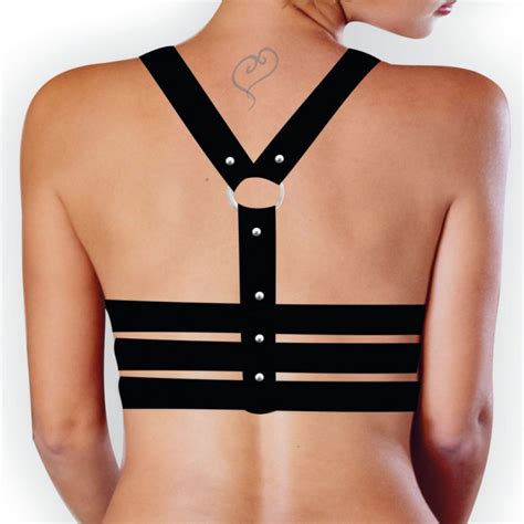 Harness Top Tr S Cinta Em Couro Eco Arreio Sexy Arn S Fashion