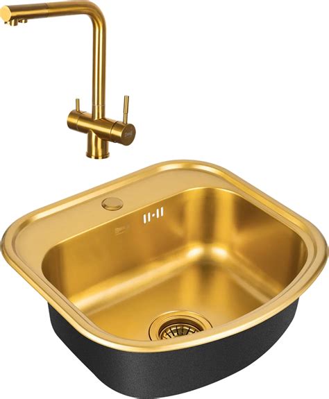 Комплект Мойка кухонная Zorg Inox PVD SZR 4749 BRONZE бронза ...