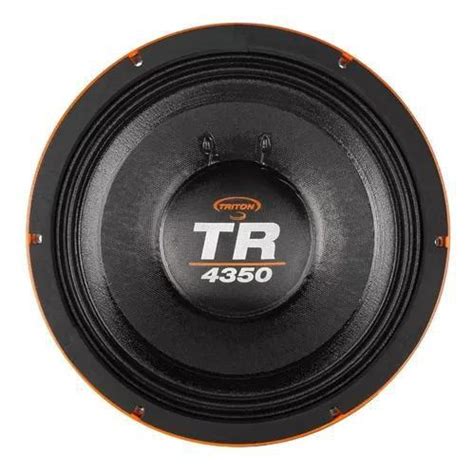 Alto Falante Woofer Triton Tr W Rms Ohms Triton Alto