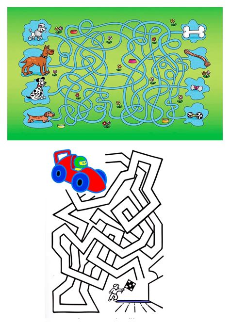 Лабиринты для детей 5-7 лет. Распечатать бесплатно 100 головоломок