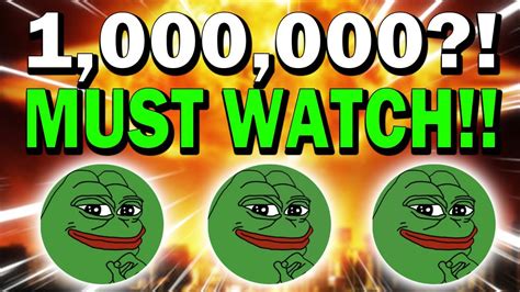 Pepe Coin Pumps As Predicted If You Hold Pepe Coin Watch