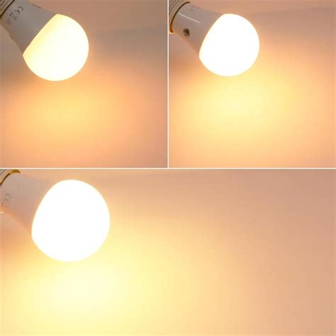 E27 LED Bulb With Twilight Sensor Light Colour Warm White