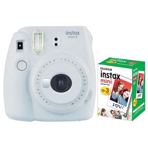 Tudo Sobre Câmera Instantânea Fujifilm Instax Mini 9 Branco Gelo