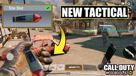 NEW Codm Stim Shot New Tactical Gameplay Codm Test Server YouTube