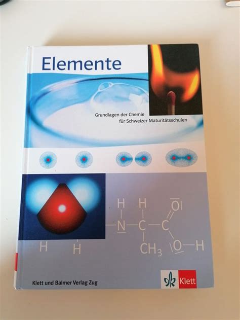 Elemente Grundlagen der Chemie für Schw Maturitätsschulen Kaufen auf