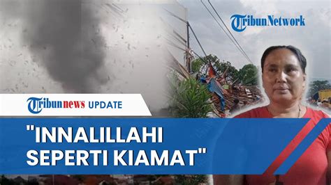 Warga Histeris Saat Angin Puting Beliung Terjang Sumedang Innalillahi