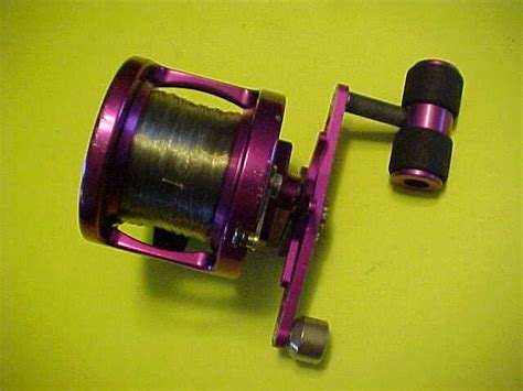 PRO GEAR 545 CONVENTIONAL FISHING REEL - RARE PURPLE, PRE-OWNED ...