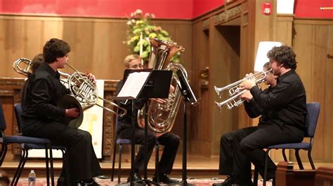 Houston Youth Symphony Brass Quintet Performs Victor Ewald Quintet No