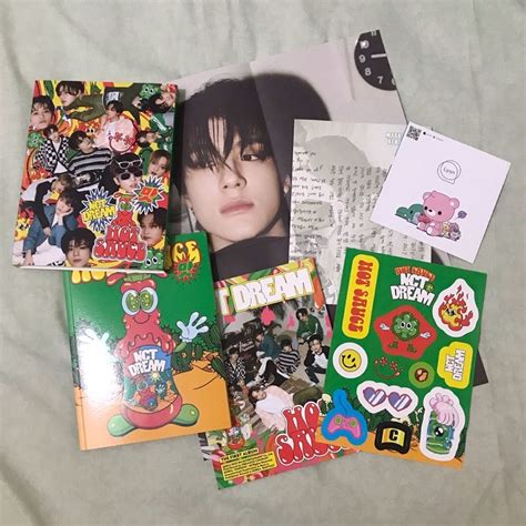 Jual Album Nct Dream Boring Hot Sauce Poster Jeno Minus Pc Cafe Shopee Indonesia