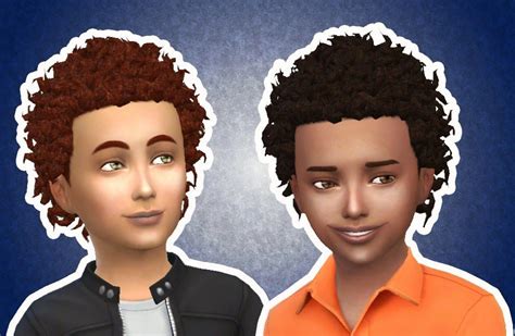 Sims 4 Cc Boy Curly Hair