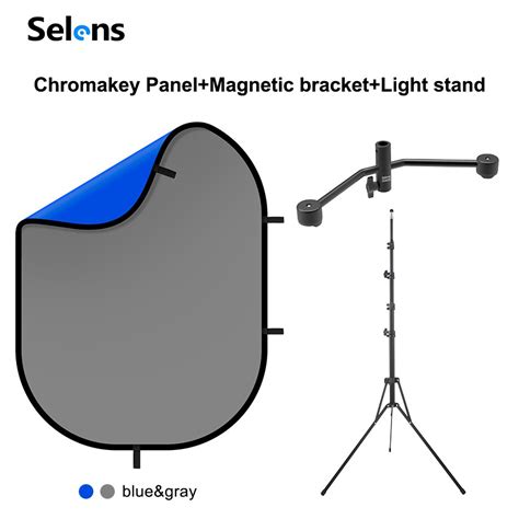 Selens Chromakey Disc Backdrop Collapsible Chroma Green Blue Screen