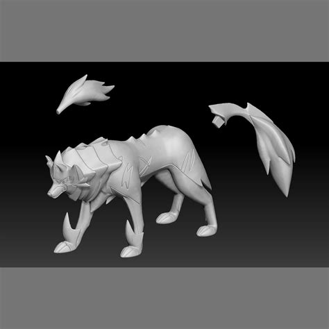 Stl File Pokemon Zamazenta・3d Print Model To Download・cults