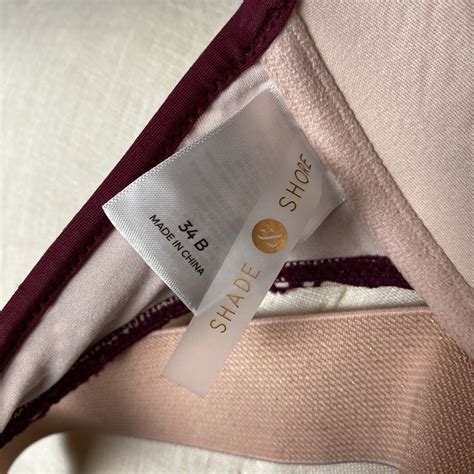 Shade Short Bikini 2 Pc Swim Set Burgundy Gold 34B Gem