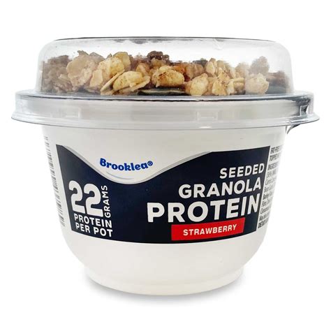 Strawberry Protein Granola Yogurt 185g Brooklea Aldiie