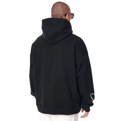 Mens Oversized Hoodie Martin Valen Black Martin Valen