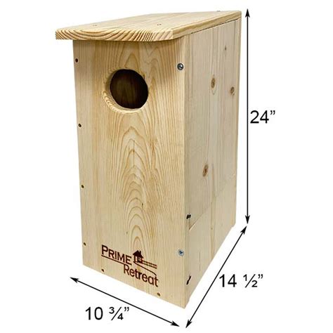 Prime Pine Wood Duck Nest Box