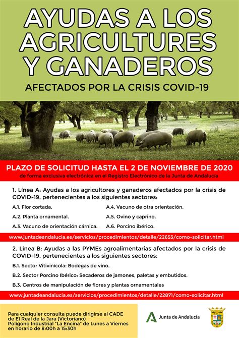 AYUDAS A AGRICULTORES GANADEROS Y PYMES AGROALIMENTARIAS