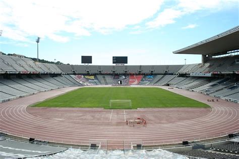 Estadi Olímpic de Montjuïc Barcelona s 1992 Olympic Stad Flickr