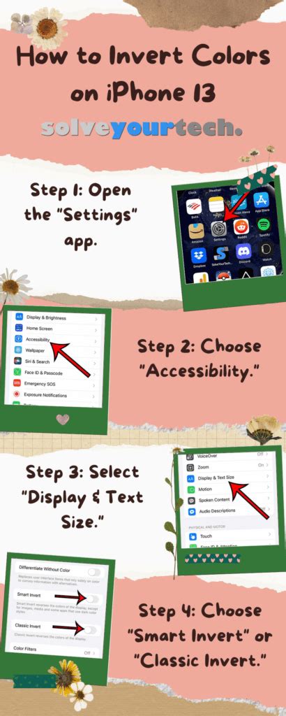 How To Invert Colors On Iphone 13 Solve Your Tech