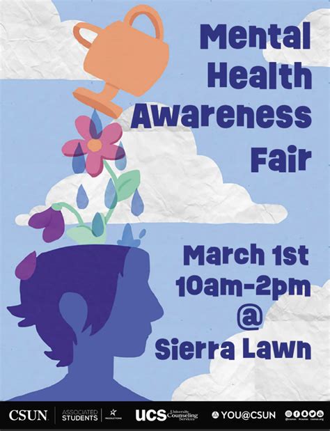 Mental Health Awareness Fair California State University Northridge