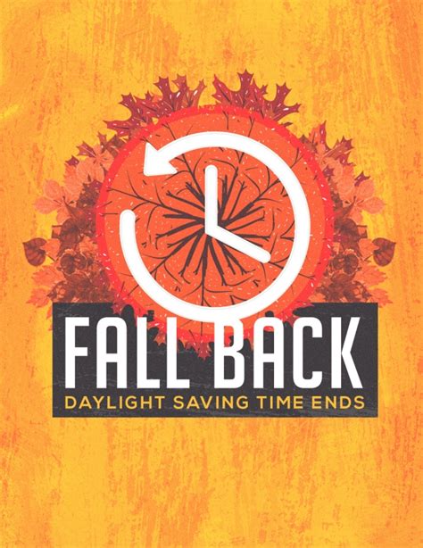 ShareFaith Media » Fall Back Daylight Savings Church Bulletin – ShareFaith Media