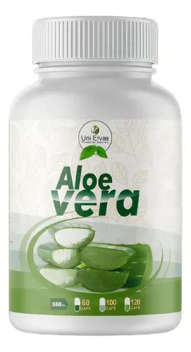 Aloe Vera C Ps Mg Uni Ervas Leg Tima Babosa Saud Vel Mercadolivre