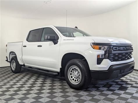 New 2024 Chevrolet Silverado 1500 WT Crew Cab In Sunrise R1157699