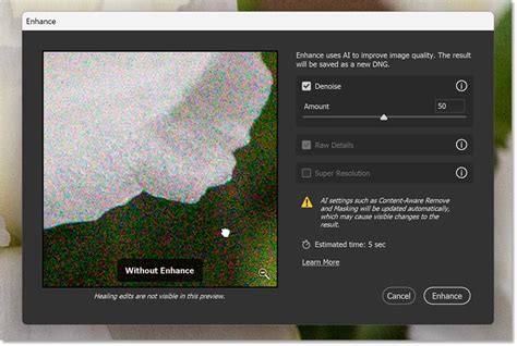 Use The New Ai Denoise In Camera Raw To Remove Noise From Photos